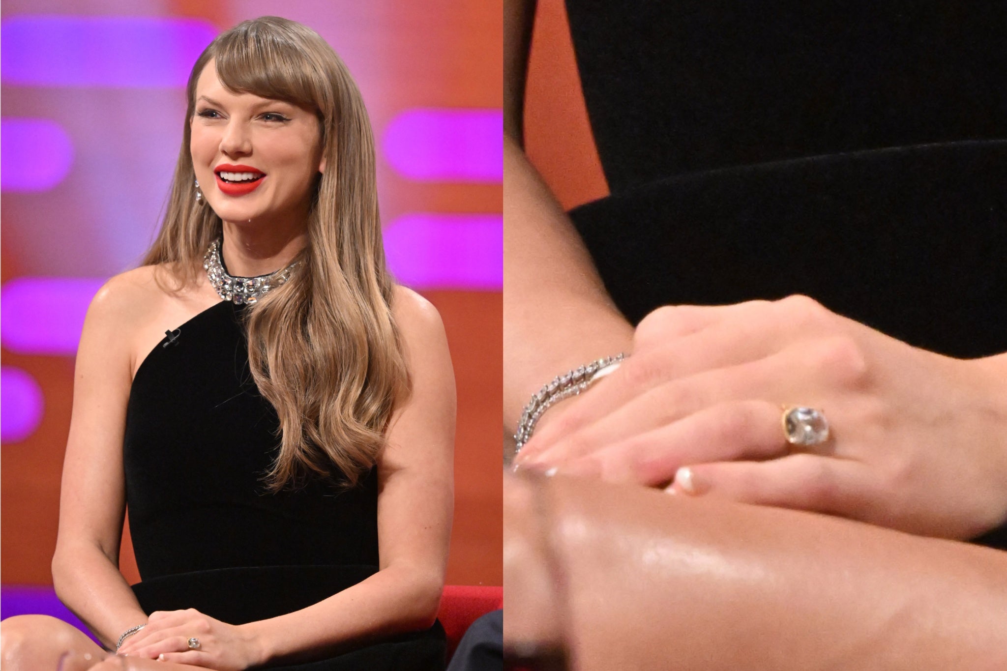 Swift’s engagement ring has an estimated value of $1 million
