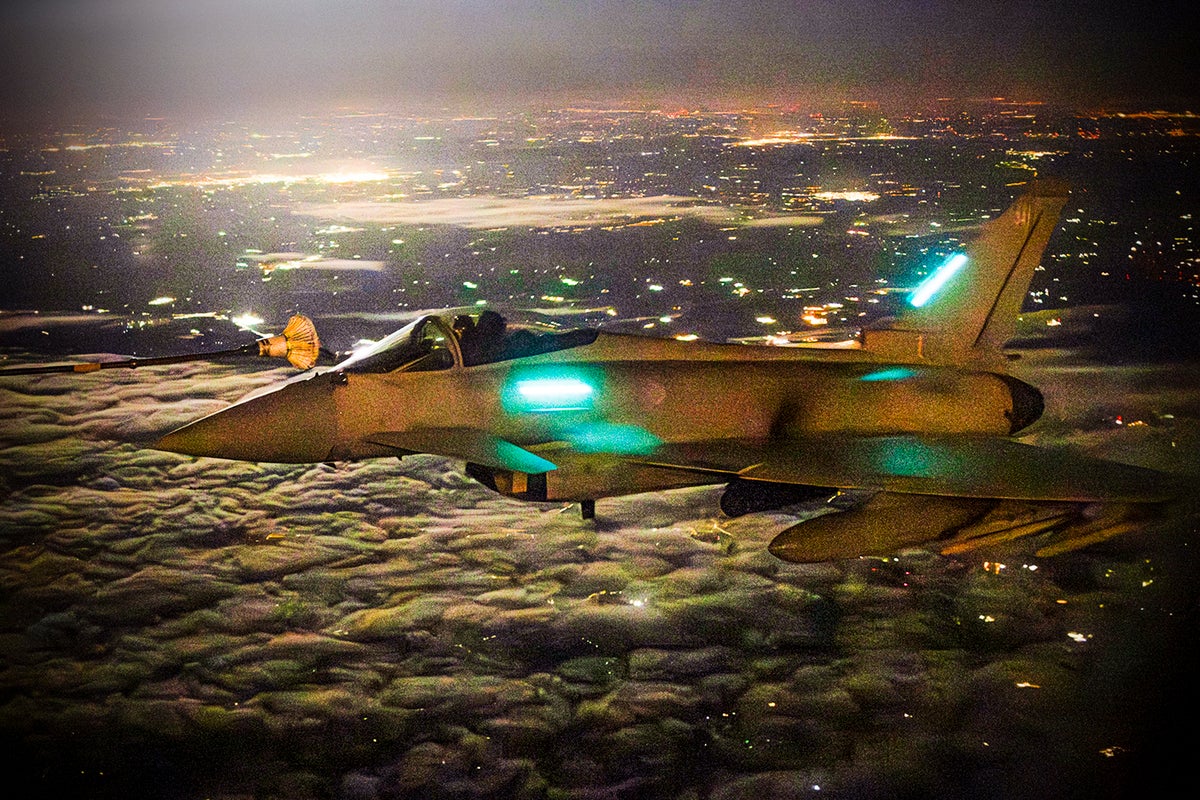 Patrolling Nato’s skies with the RAF: A birds-eye look at Europe’s creeping frontline
