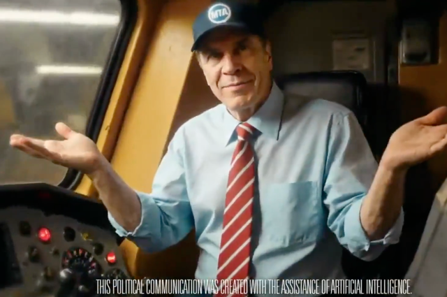 <p>Andrew Cuomo released an AI-generated ad which depicts him in a range of NYC jobs</p>