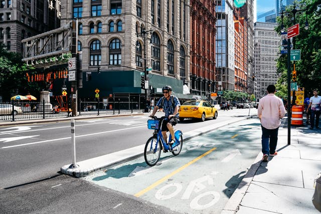 <p>Some American cities are far safer for cyclists and pedestrians than others</p>