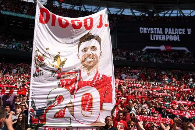 Enzo Maresca believes Liverpool’s players may never recover from the death of Diogo Jota (Adam Davy/PA)