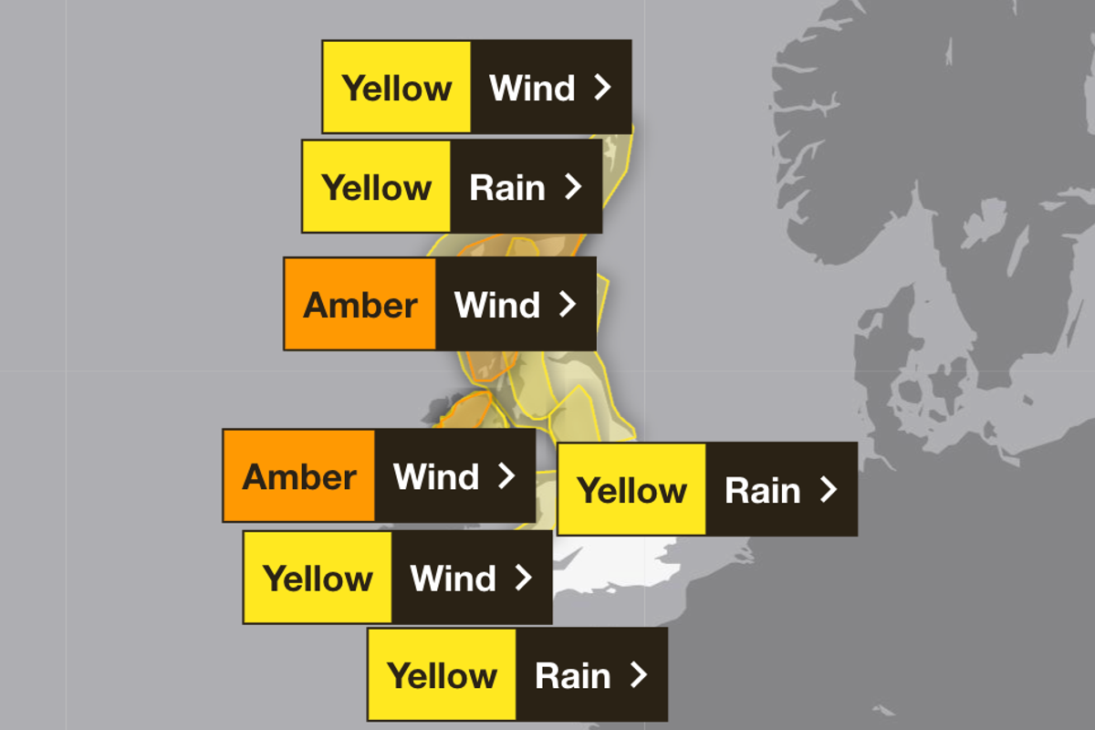 Storm Amy brings travel chaos across UK