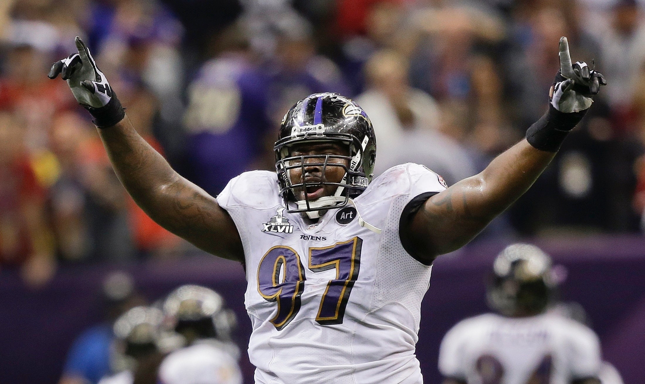 Arthur Jones was a key cog in the Baltimore Ravens’s victory over the San Francisco 49ers in Super Bowl XLVII