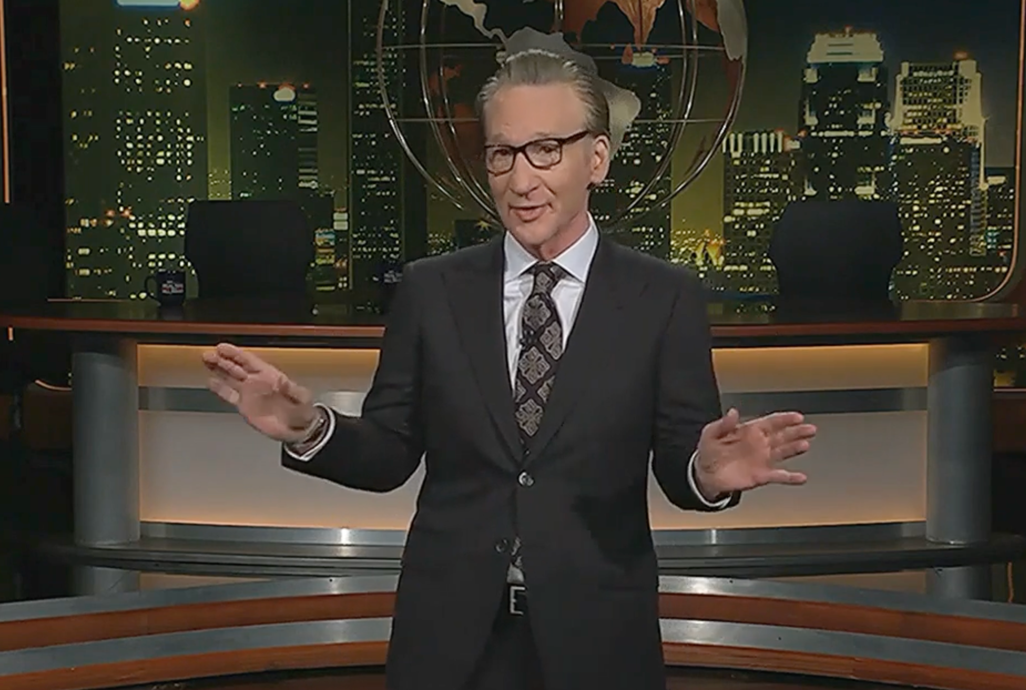 Bill Maher poked fun at Pete Hegseth’s remarks to military bosses in which the Defense Secretary blasted ‘fat generals’ with facial hair