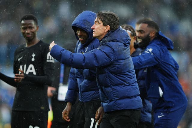 Tottenham Hotspur manager Thomas Frank felt his side were worthy winners (Owen Humphreys/PA)