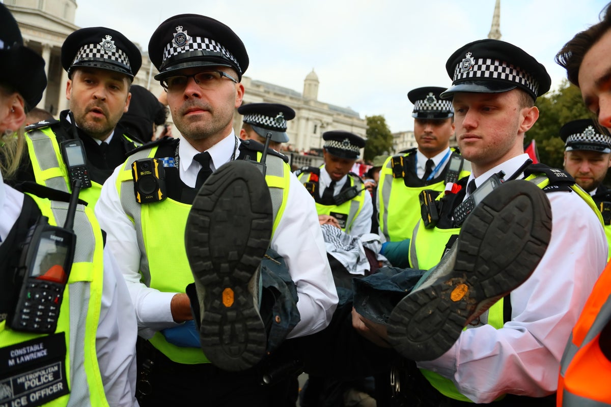 ‘Enough is enough’ says chief of Police Federation as ‘exhausted’ officers arrest 442 at Palestine Action protest