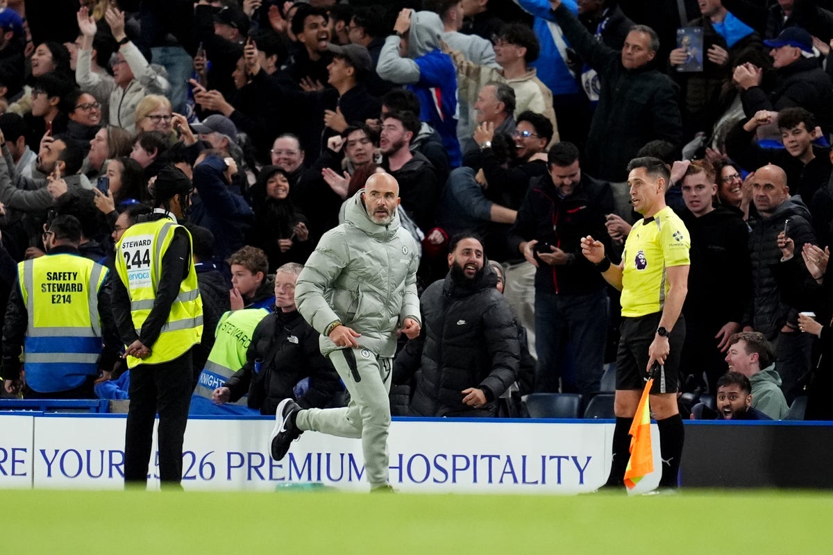 Enzo Maresca handed ban and fine after Chelsea celebration against Liverpool