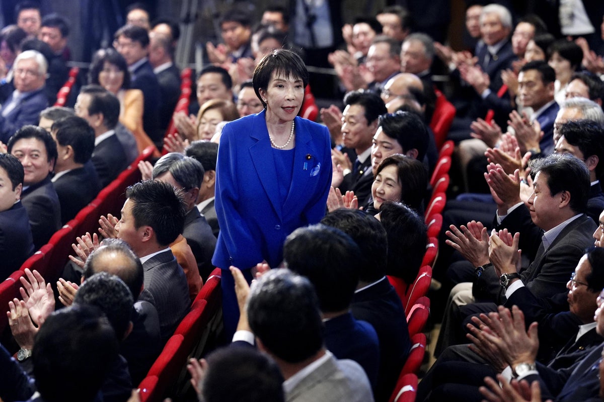 Hardline nationalist to become Japan’s first female prime minister after winning leadership election