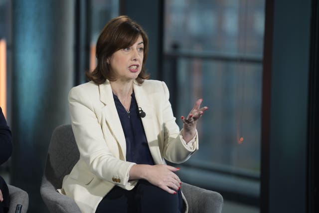 Lucy Powell said she wants to see the two-child benefit cap lifted (Danny Lawson/PA)