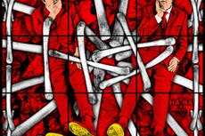 Gilbert & George review, 21st Century Pictures: Hayward Gallery exhibition is quite hectically of the moment