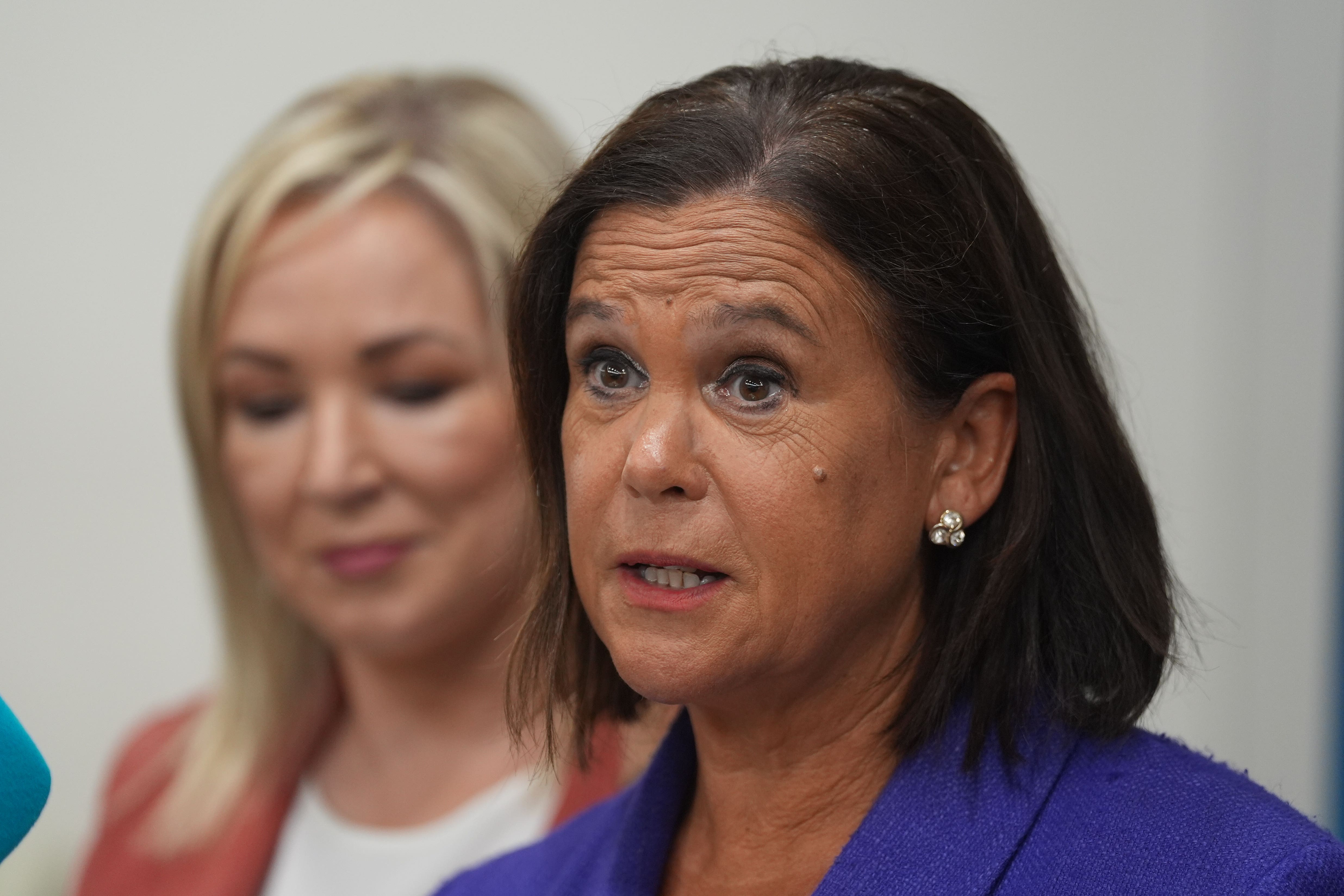 Sinn Fein party president Mary Lou McDonald (Brian Lawless/PA)