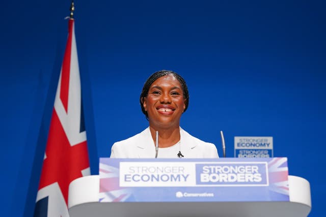 <p>Sir John Curtice issued the warning to the Tories after leader Kemi Badenoch addressed the conference on Sunday</p>