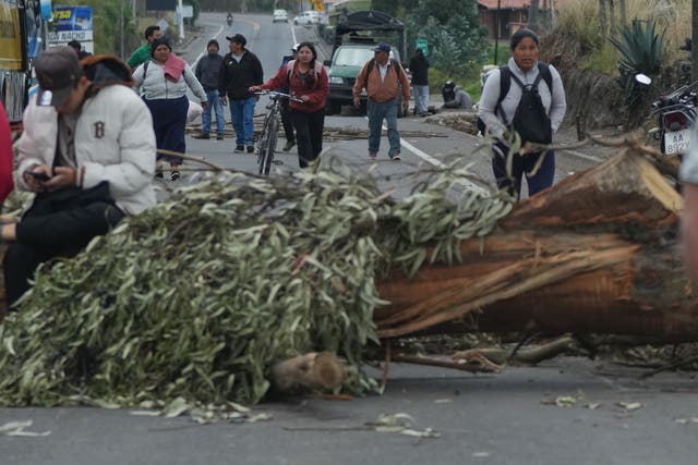 ECUADOR-PROTESTAS