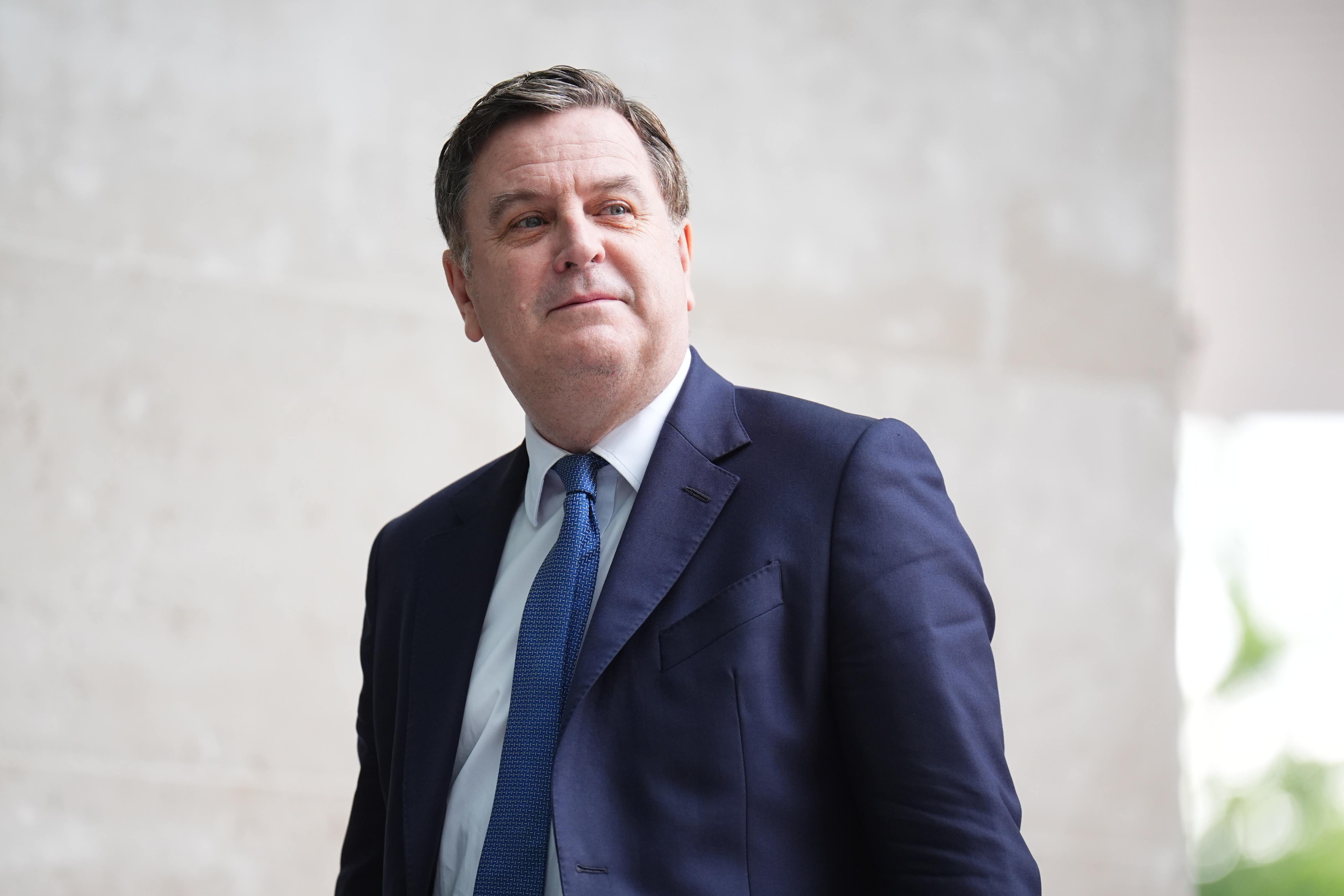 Shadow chancellor Sir Mel Stride will set out plans to slash Government spending if the Conservatives win the next election (James Manning/PA)