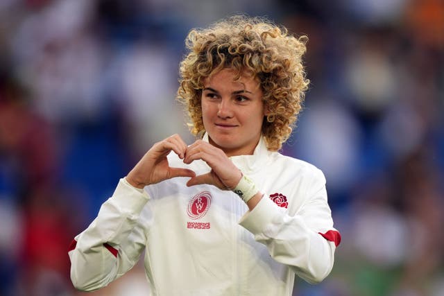 Ellie Kildunne hopes the women’s game will grow as a result of England winning the World Cup (Ben Whitley/PA)