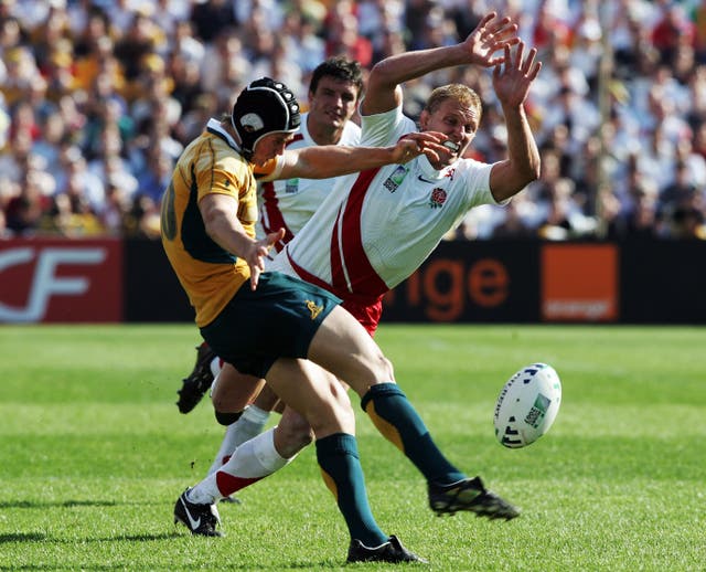 <p>Lewis Moody, pictured in 2007, now faces his greatest challenge off of the rugby pitch, after being diagnosed with motor neurone disease</p>
