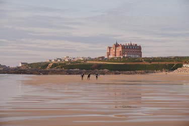<p>The Headland can be found standing by the coast in Newquay, Cornwall</p>