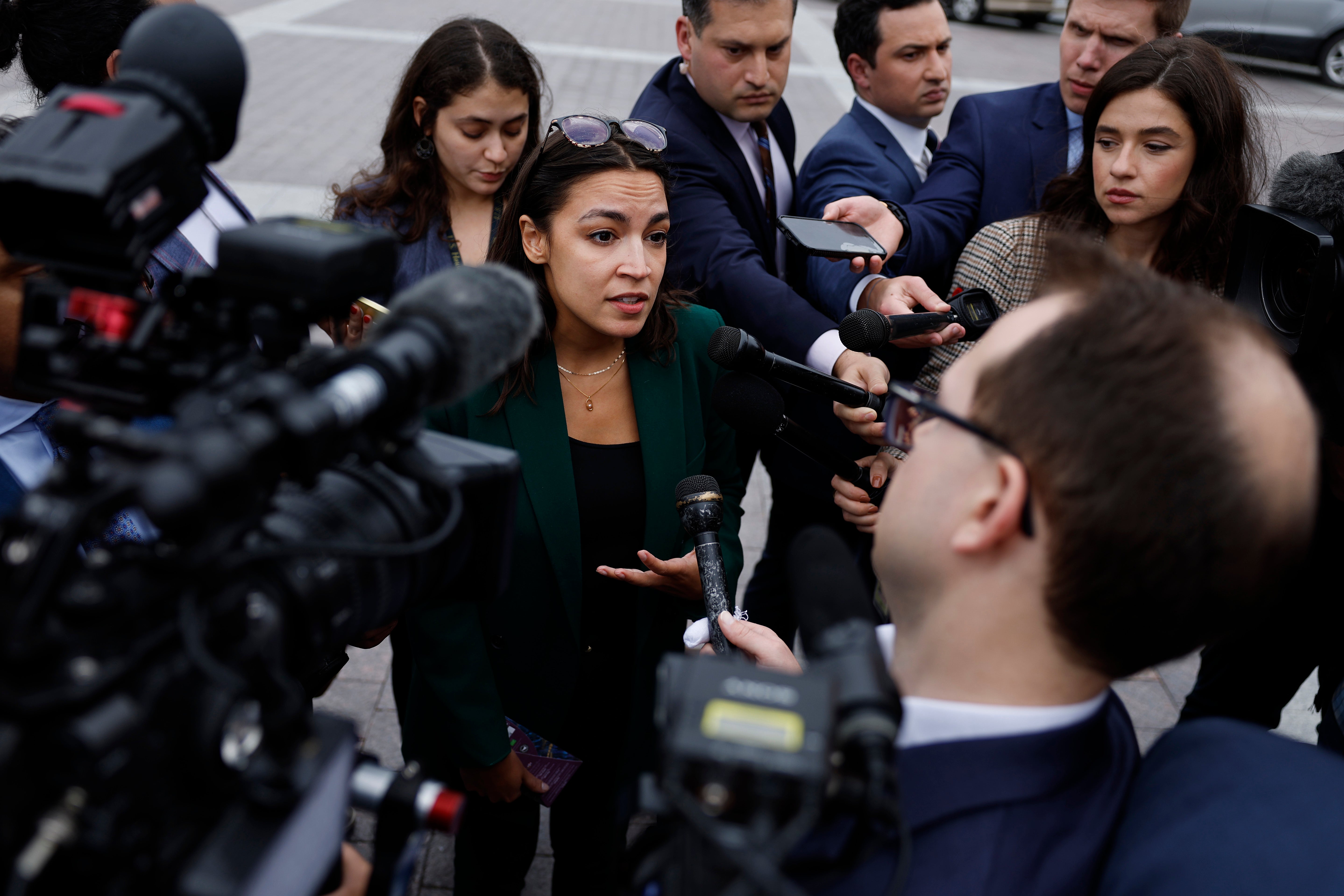 Rep. Alexandria Ocasio-Cortez and her party urged Republicans to make a deal to extend the IRA subsidies during the shutdown, and say they still want to make a deal to avert those price hikes coming at the end of the year