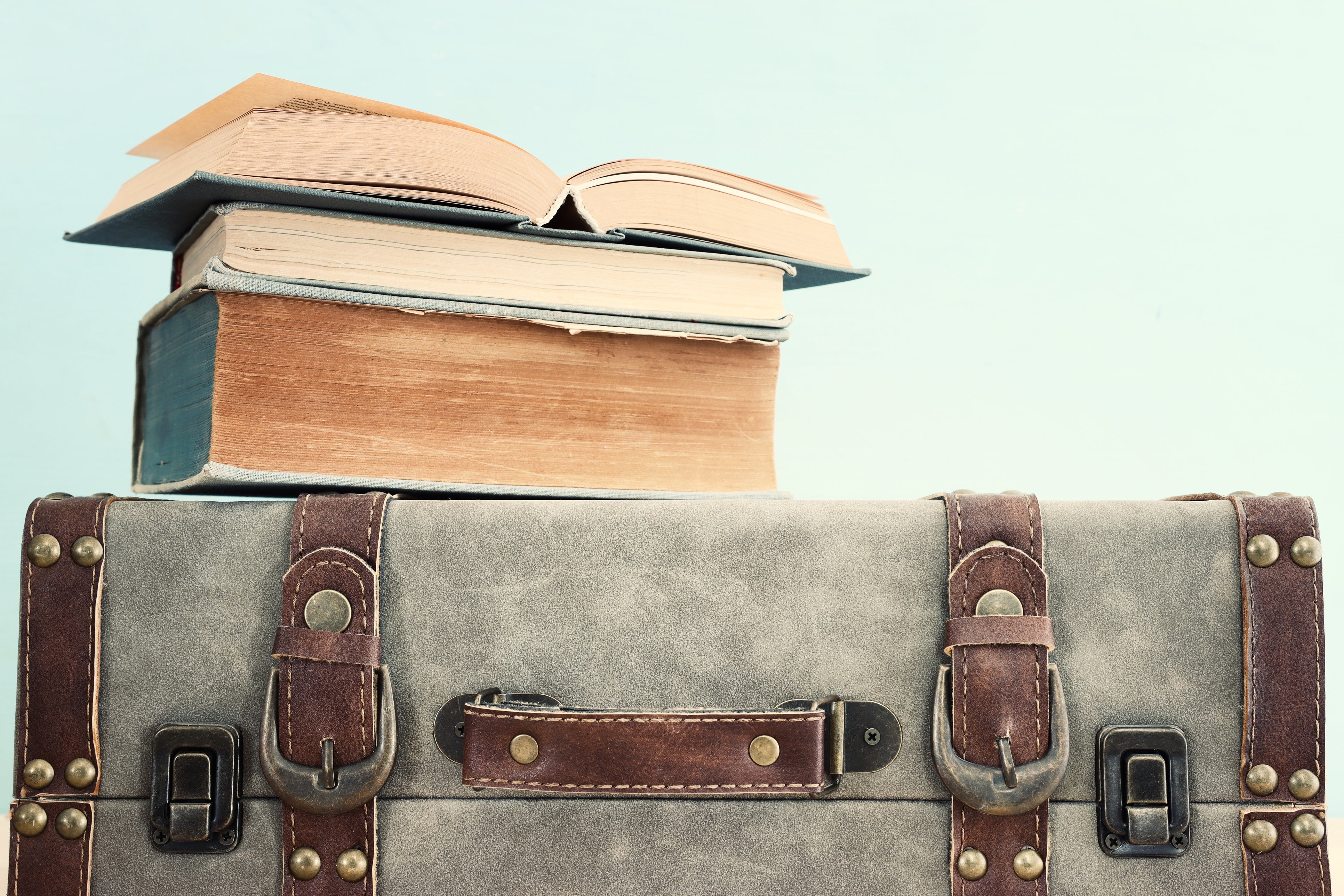 You may not need to pack many books if there is a library on the ship