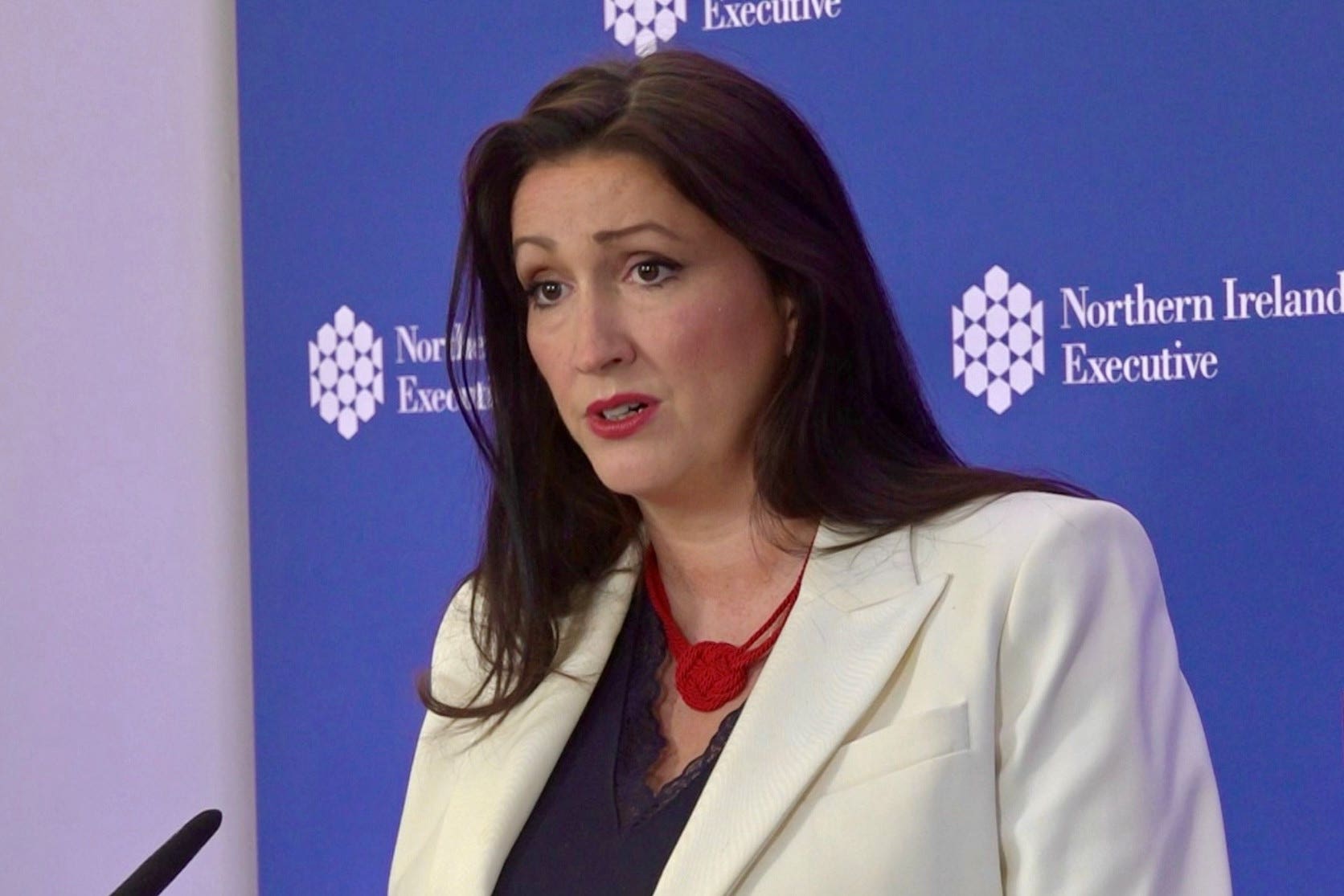 Emma Little-Pengelly (David Young/PA)