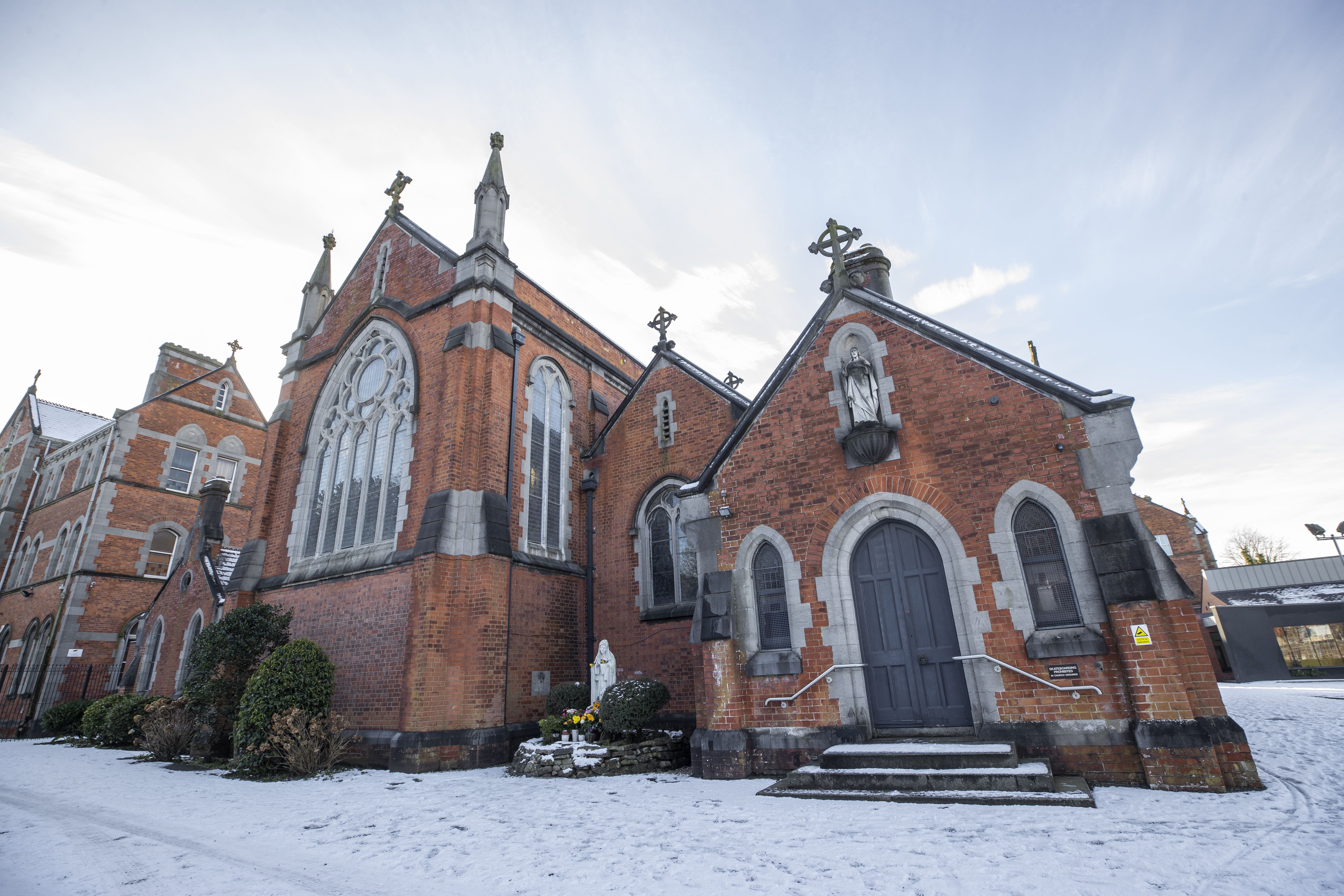 Good Shepherd Catholic Church on the Ormeau Road in Belfast which shared the site with Magdalen Asylum ran by Roman Catholic Good Shepherd Sister (Liam McBurney/PA)