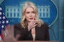 Leavitt defends her ‘your mom’ text response to reporter’s question