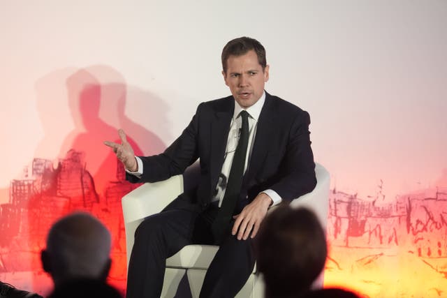 Shadow justice secretary Robert Jenrick will pledge to abolish the Sentencing Council when he addresses the Conservative Party conference (Danny Lawson/PA)