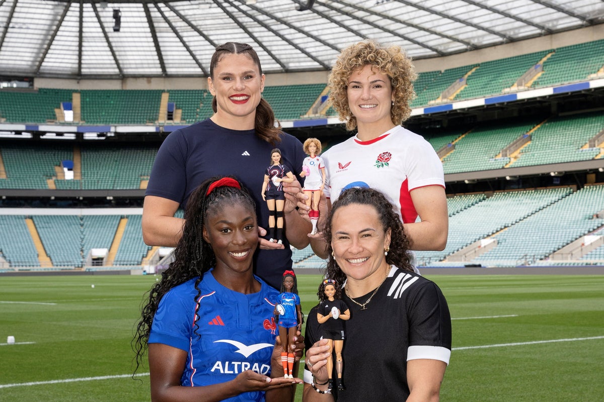 Rugby Stars Kildunne, Maher Immortalised as Barbie Dolls Celebrating Women's Game