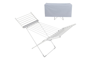Indybest review Amos electric heated clothes airer with digital control display