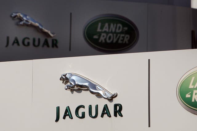 Jaguar Land Rover has revealed a sharp drop sales over recent months (Dave Thompson/PA)
