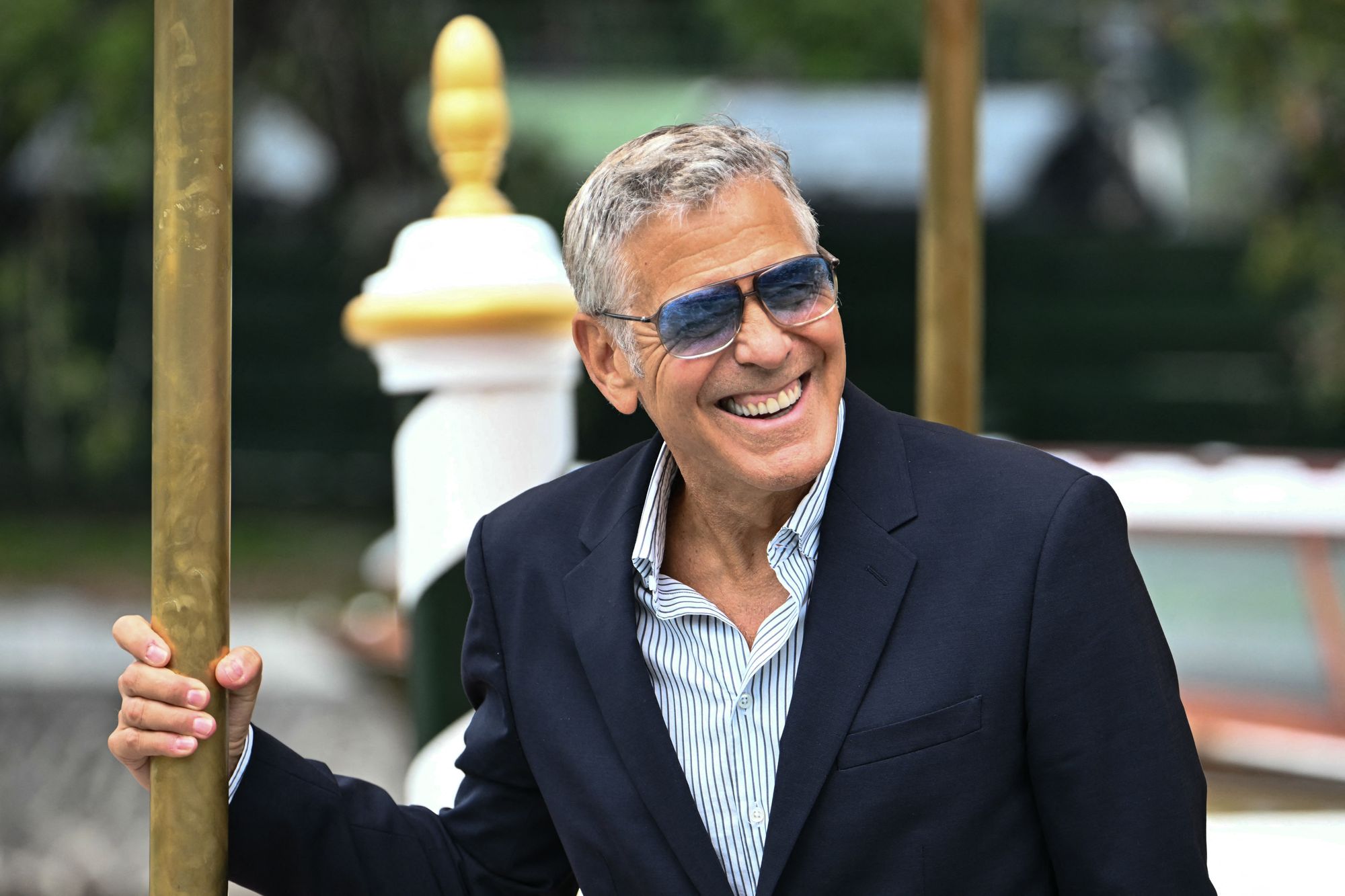 George Clooney says he’s raising his children in France instead of Los Angeles because he doesn’t ‘want them being compared to somebody else’s famous kids’