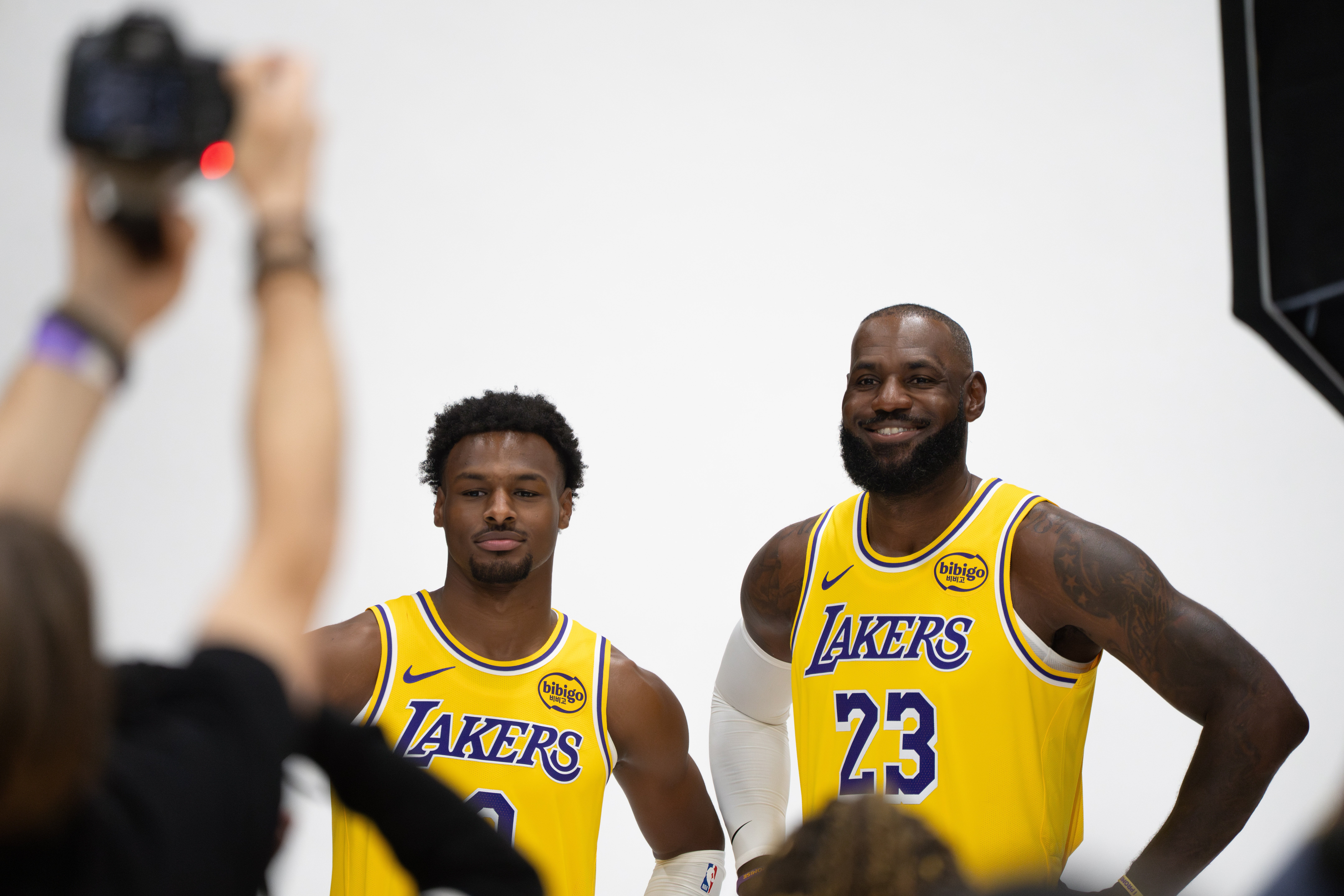 Lakers Media Day Basketball