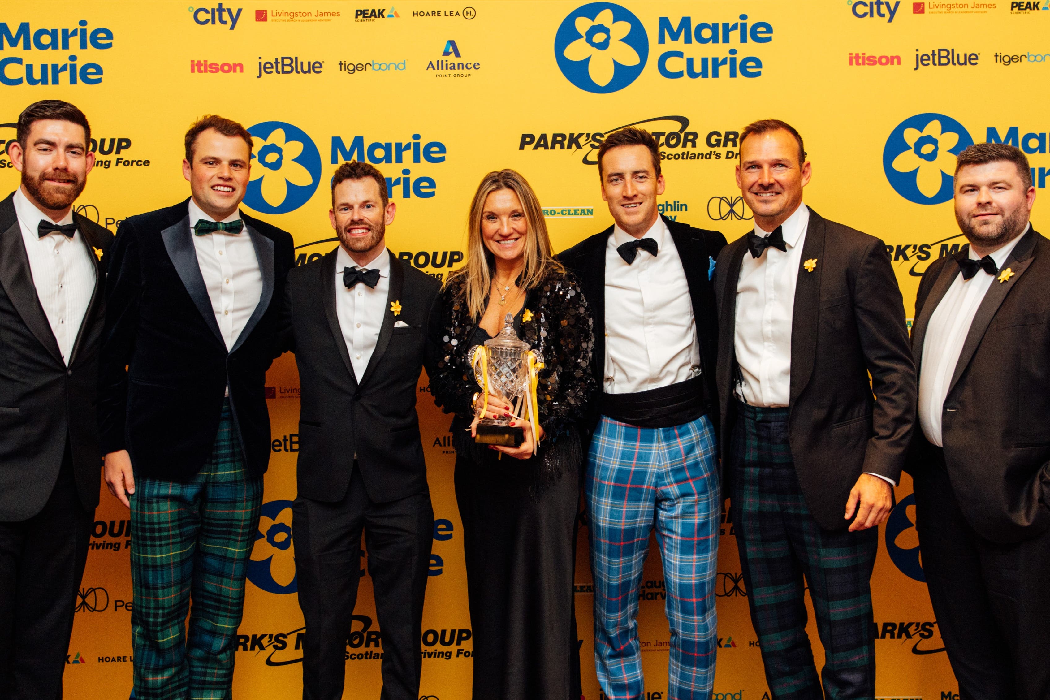 JP Morgan was crowned Glasgow’s brainiest business at this year’s Marie Curie Glasgow Brain Game (BK Photography/PA)