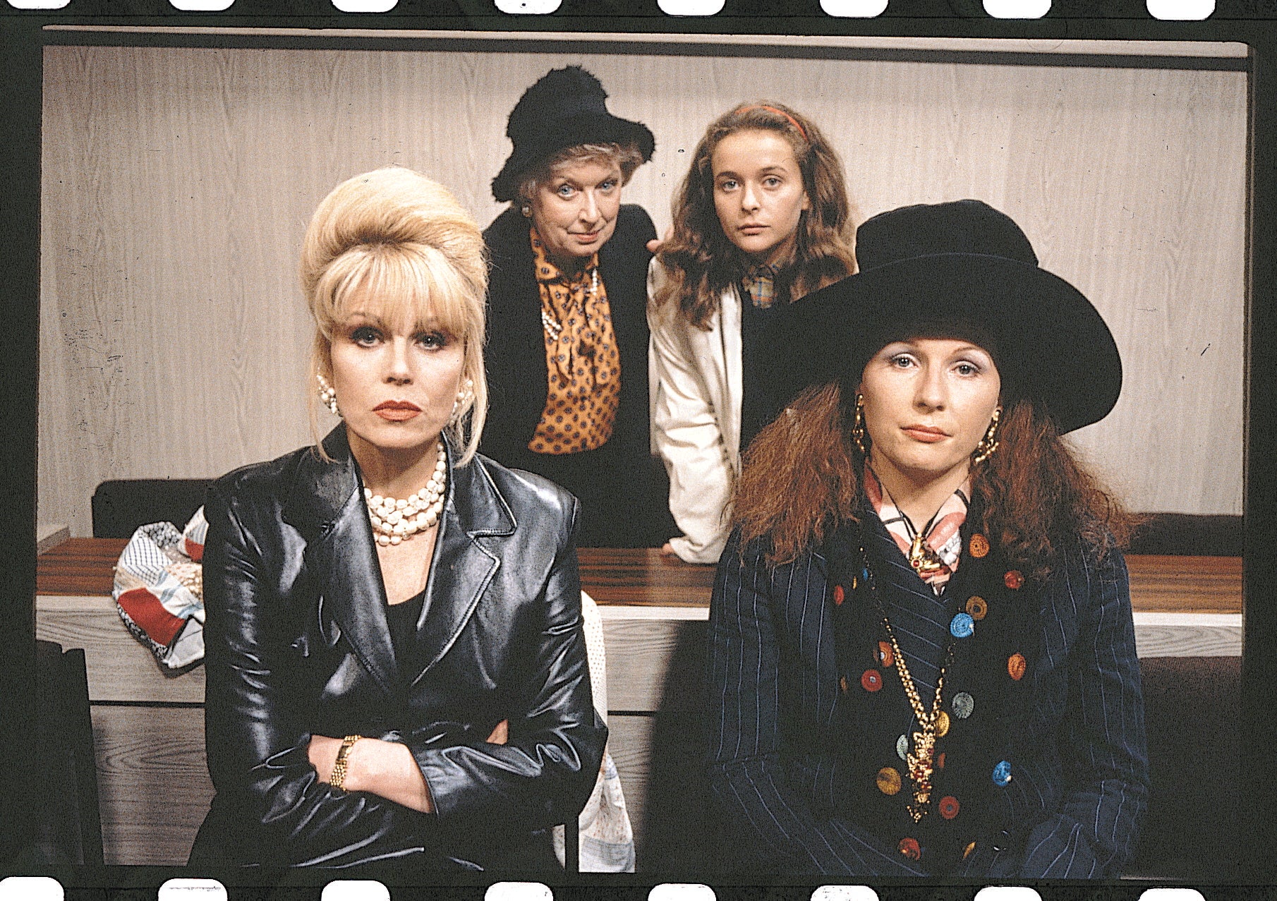 Portas embraced the era of ‘Absolutely Fabulous’ by inviting Edina and Patsy to shop at Harvey Nicks