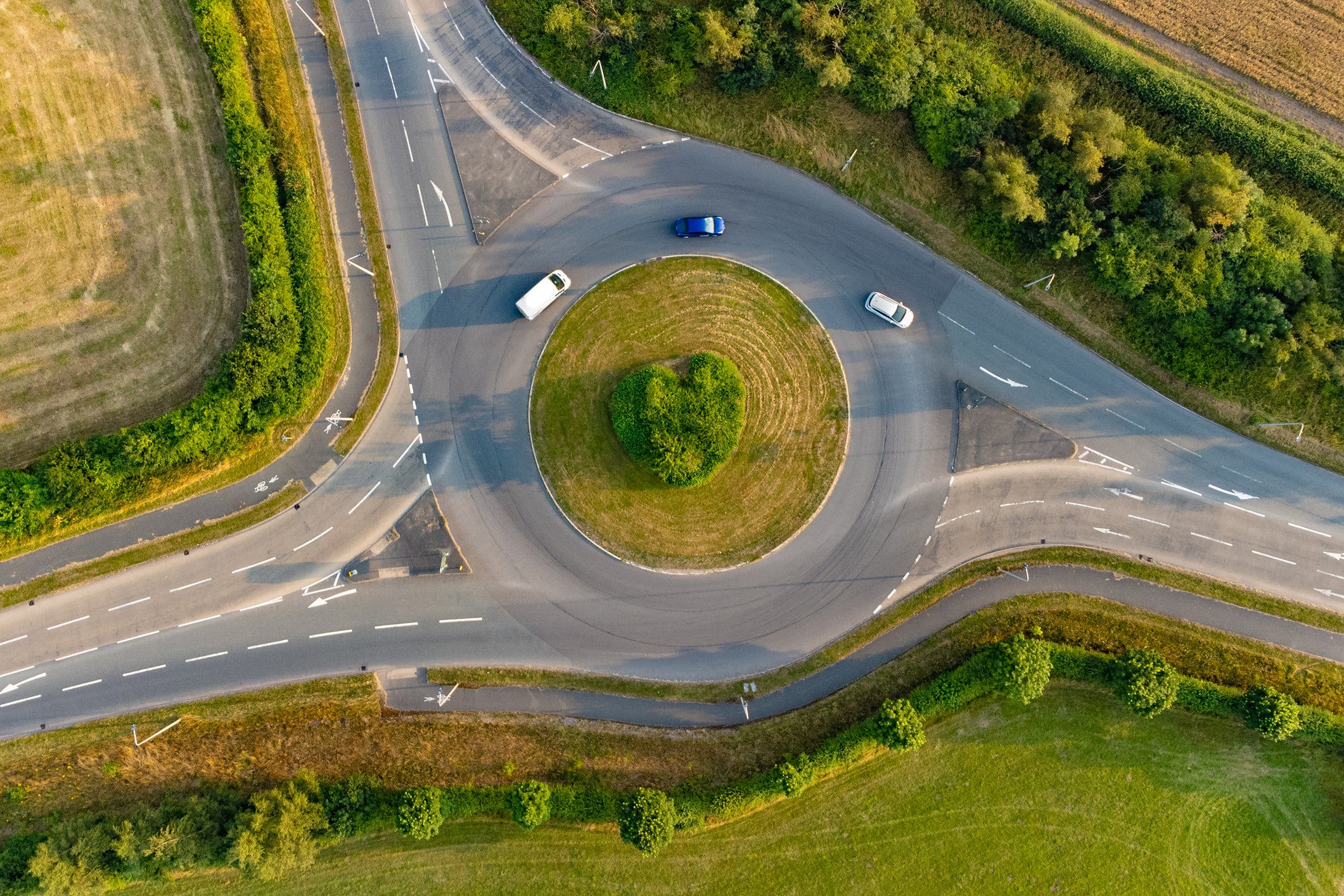 Crucial for visiting Americans is the British rule for roundabouts — which must be approached 'like a queue in a supermarket'