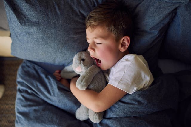 <p>Children are supposed to get between nine and 12 hours each night from the ages of six to 12 years old, according to guidelines from the American Academy of Pediatrics.</p>