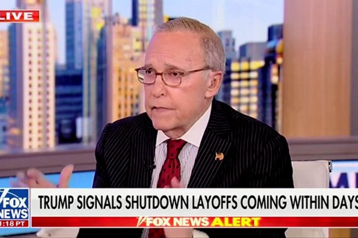 Kudlow da Fox: Shutdown é a ‘grande oportunidade’ para Trump demitir 500.000 funcionários federais!