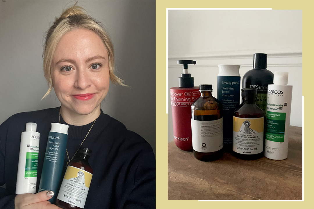 Over a period of months, I tried each shampoo a minimum of three times