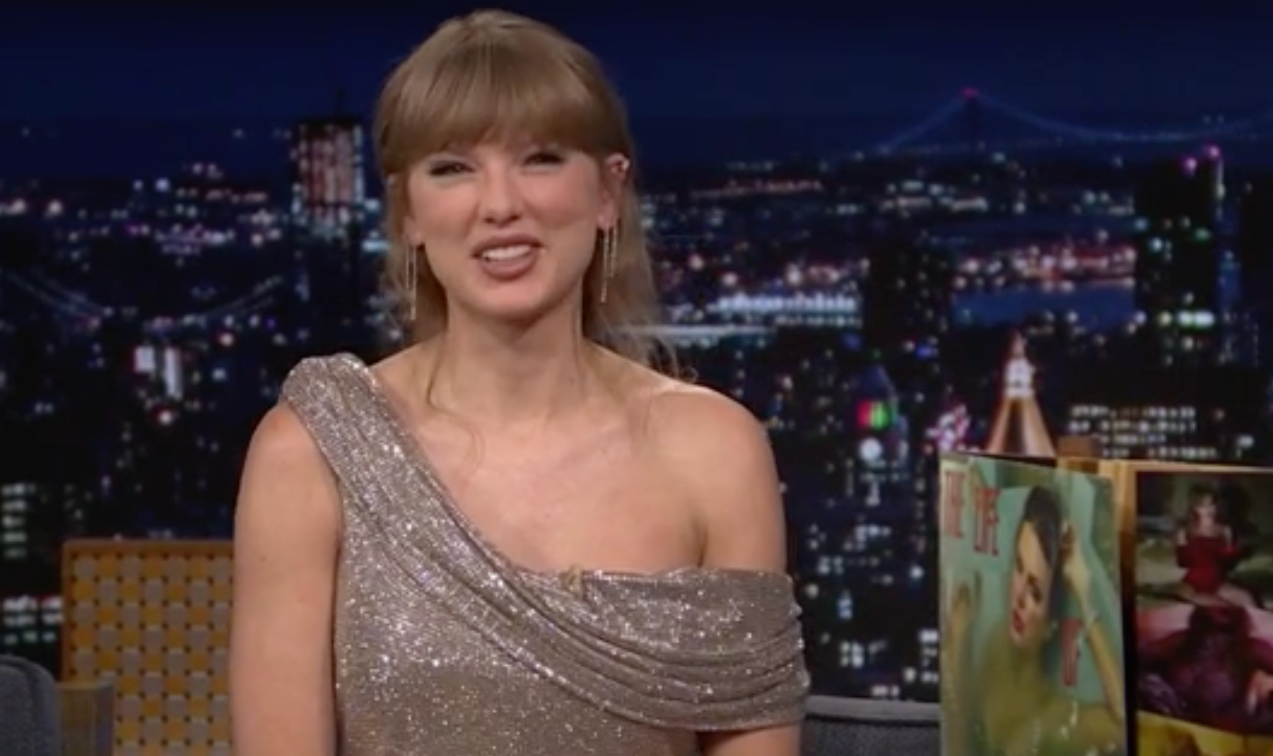 <p>Taylor Swift visited 'The Tonight Show Starring Jimmy Fallon' on Monday night </p>