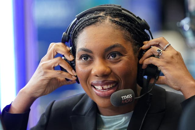 <p>Kemi Badenoch says she ‘completely disagrees’ with anyone accusing Robert Jenrick of racism</p>