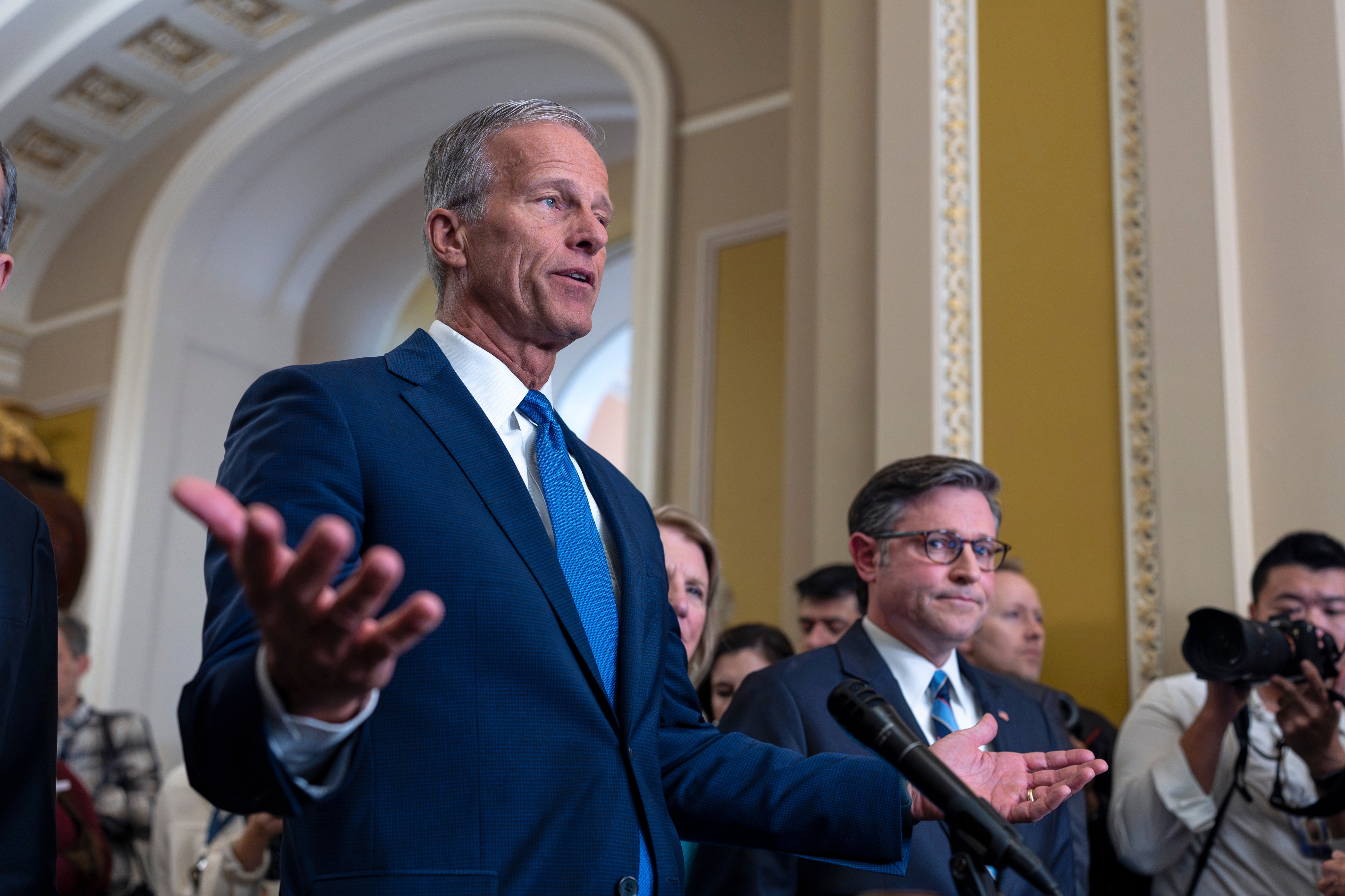 Despite holding 53 seats in the Senate, Republicans saw one of Donald Trump’s nominees go down in defeat without a vote on Tuesday