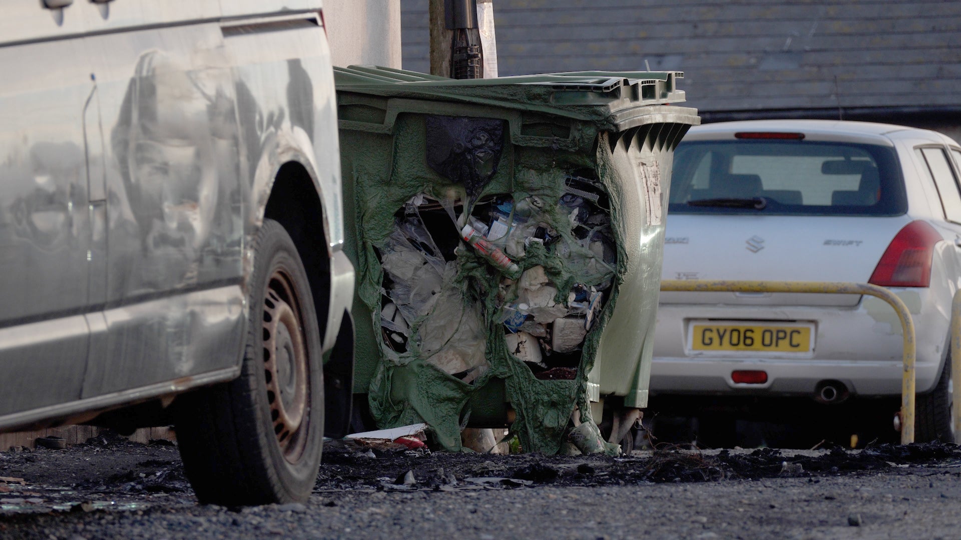 Police said they are treating the fire as a hate crime