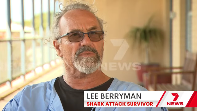 <p>Lee Berryman spoke to Australian media after the attack</p>