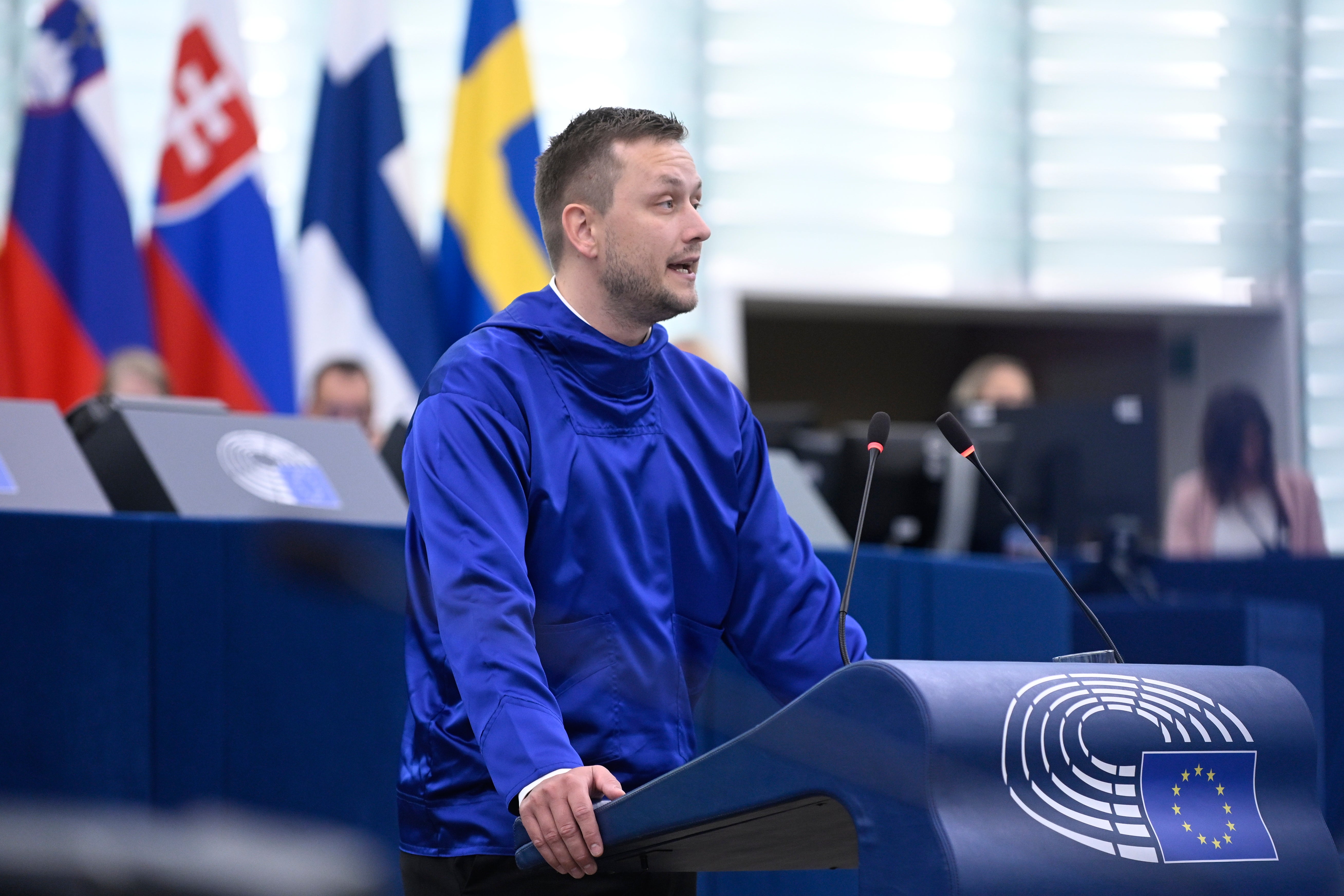 <p>Greenland’s leader on Wednesday thanked the European Union for being ‘a trusted friend’</p>