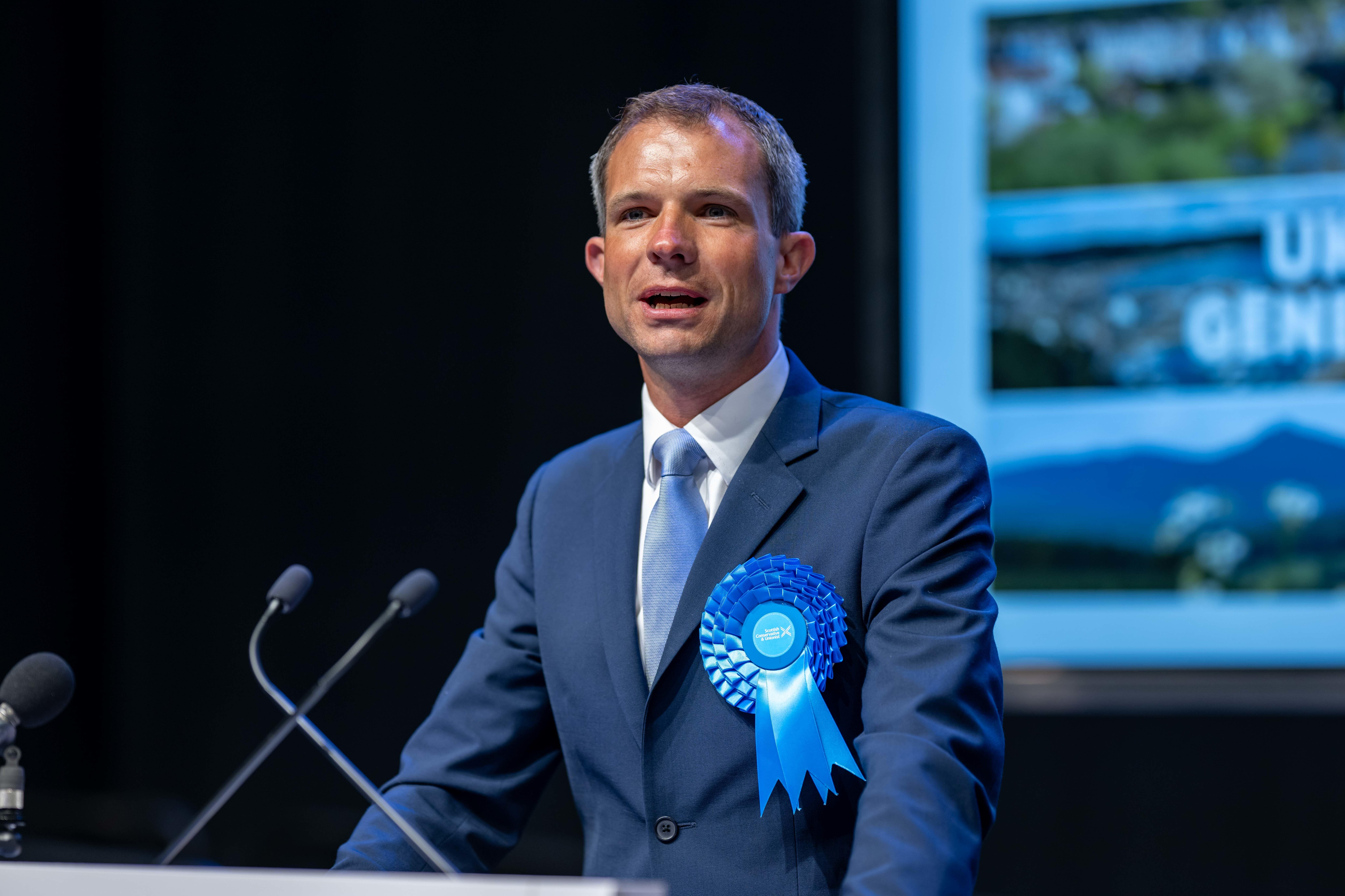 Conservative shadow Scotland secretary Andrew Bowie (Michal Wachucik/PA)