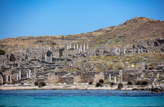 <p>Ferries visit Delos, a designated Unesco World Heritage site, from Mykonos four times a day </p>