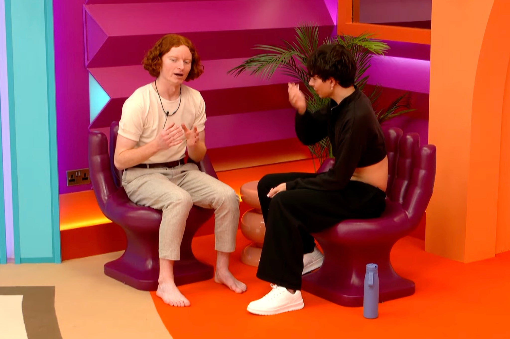 George said that he apologised to Sam after making the comments
