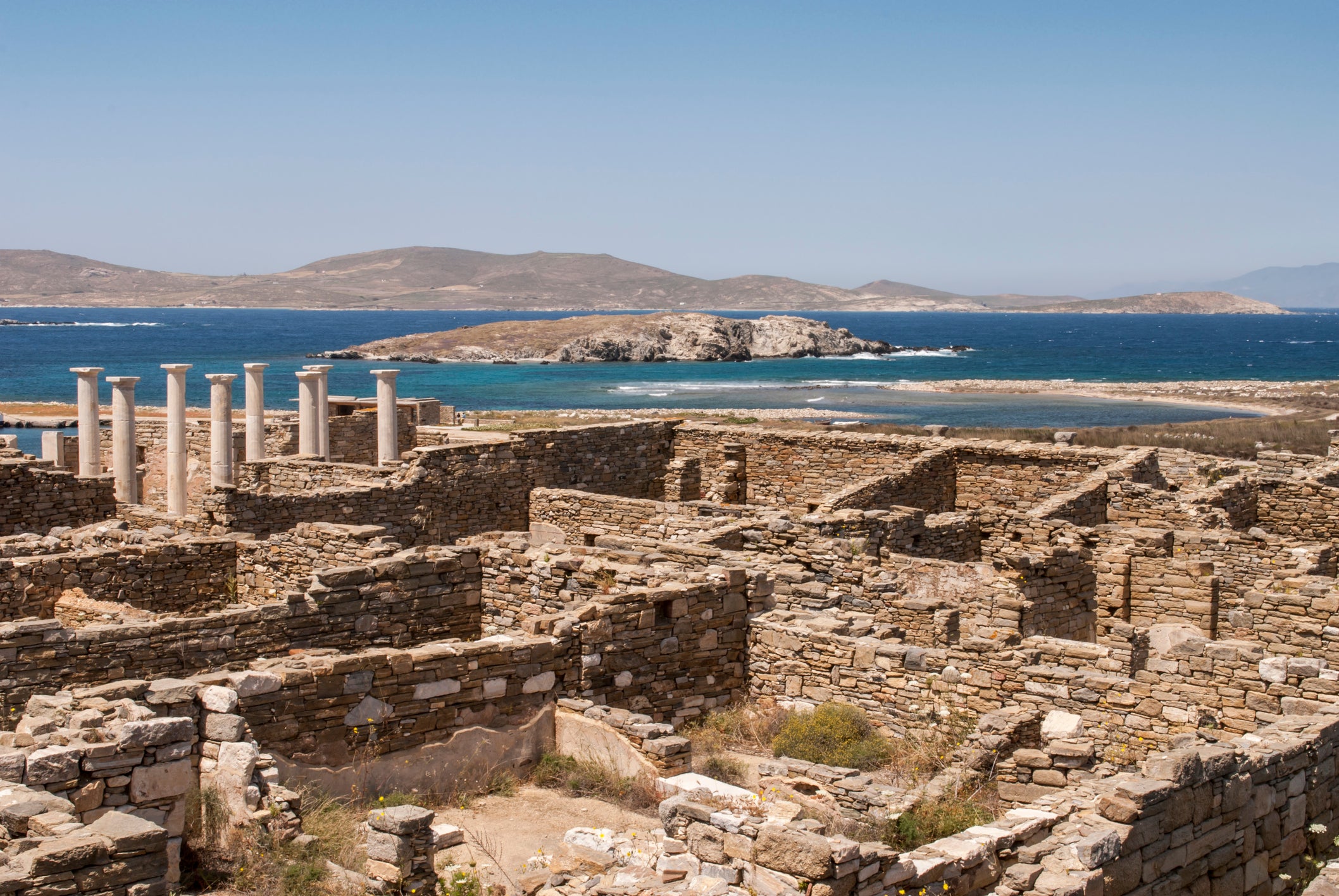 Delos is a world away from the crowded party island