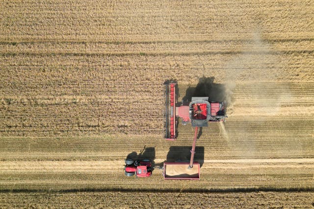 The news comes after previous poor harvests (Joe Giddens/PA)