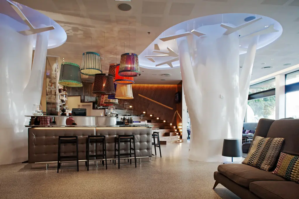 Scandic Copenhagen’s bar is light and spacious